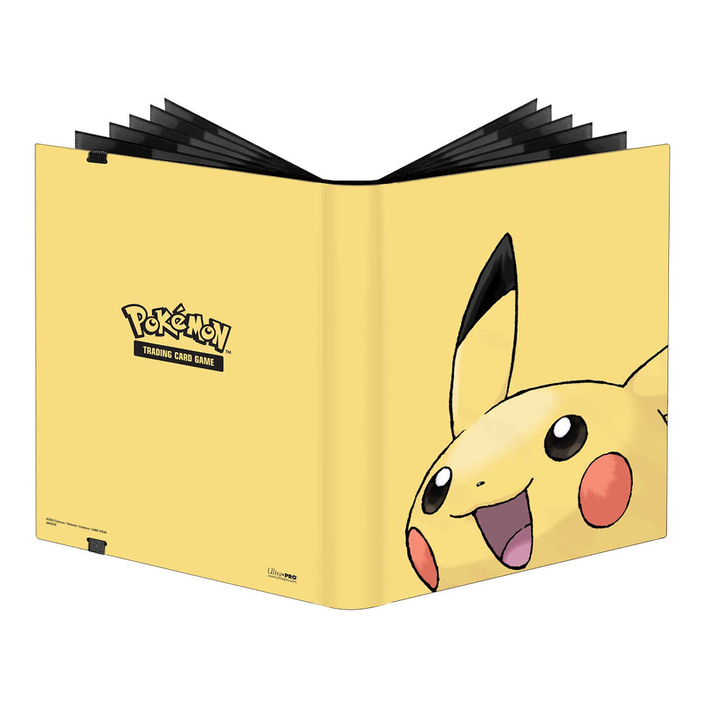Pokemon PRO-Binder: Pikachu 2025 (9 Pocket / Holds 360 / Ultra Pro)
