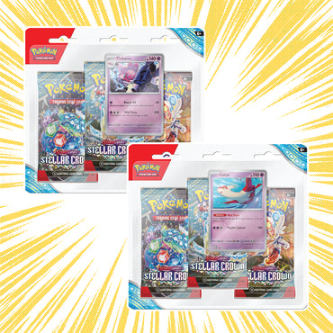 Pokemon: Stellar Crown 3 Pack Blister (Tinkaton / Latias)