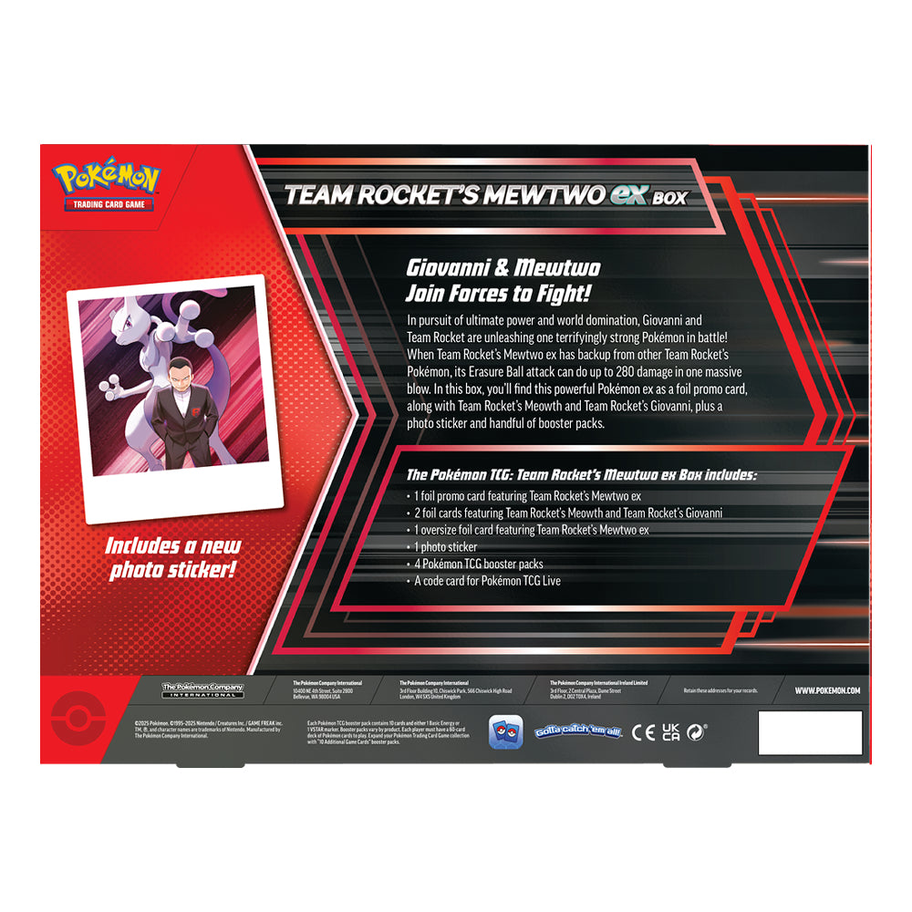 Pokemon: EX Box - Team Rocket's Mewtwo