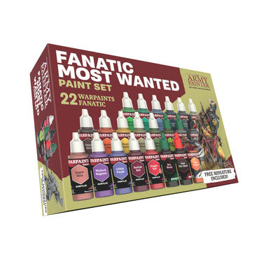 Army Painter: Fanatic - Most Wanted Paint Set
