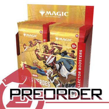 (PREORDER) MTG: Marvel Super Heroes Collector Booster Box