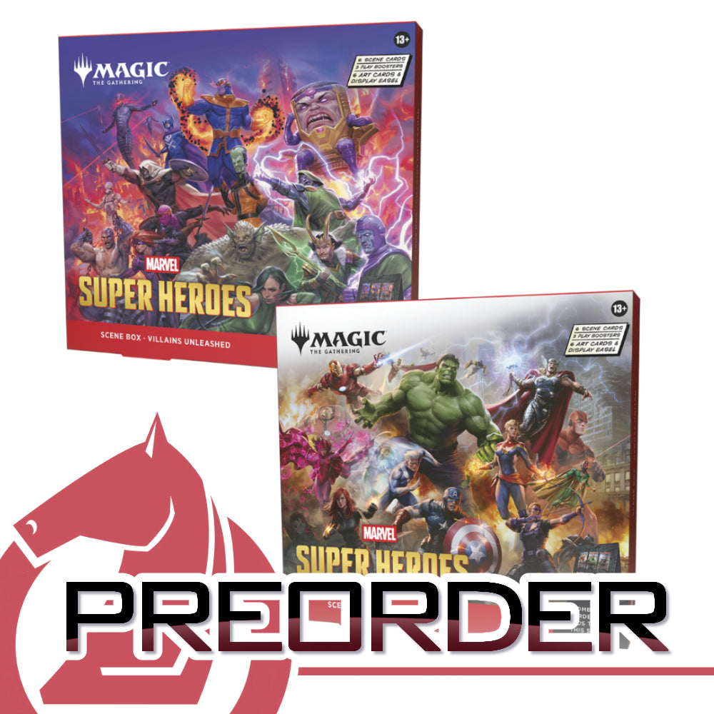 (PREORDER) MTG: Marvel Super Heroes Scene Box