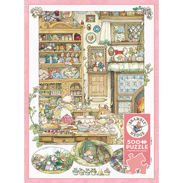 Cobble Hill Puzzles (500 Pieces): Brambly Hedge - Picnic Preparations