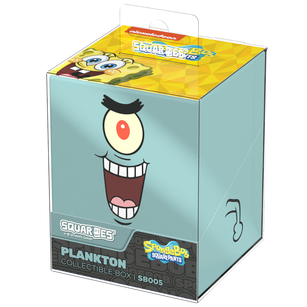 Squaroes Deck Box: Spongebob Squarepants - Plankton (Holds 100)