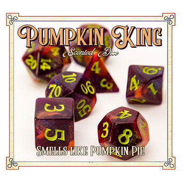 Smelly Bones: Pumpkin King (Scented Dice Set)