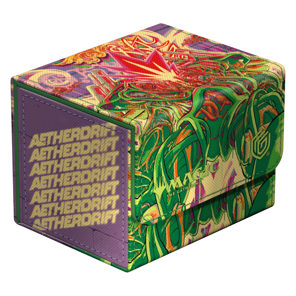 MTG Deck Box: Aetherdrift Sidewinder - Pyrewood Gearhulk (Holds 100+ / Ultimate Guard)