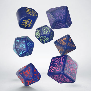 RPG Dice: Happy Birthday! - Rainbow Streamers (Q-Workshop)