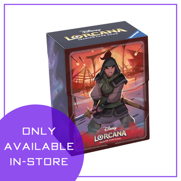 (IN-STORE ONLY) Lorcana: Rise of the Floodborn Deck Box - Mulan