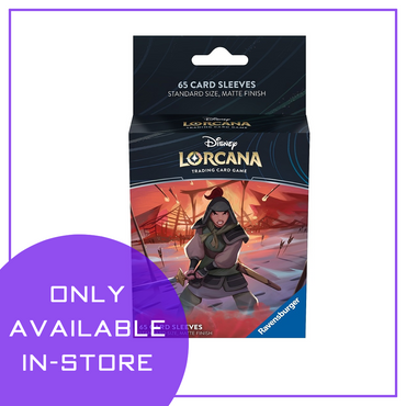 (IN-STORE ONLY) Lorcana: Rise of the Floodborn Sleeves - Mulan