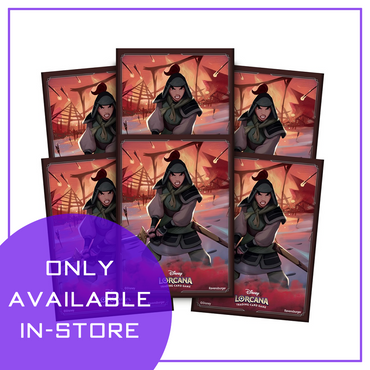 (IN-STORE ONLY) Lorcana: Rise of the Floodborn Sleeves - Mulan