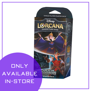 (IN-STORE ONLY) Lorcana: Rise of the Floodborn Starter Deck - Tactical Teamwork (The Queen / Gaston)