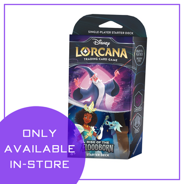 (IN-STORE ONLY) Lorcana: Rise of the Floodborn Starter Deck - Might and Magic (Merlin / Tiana)