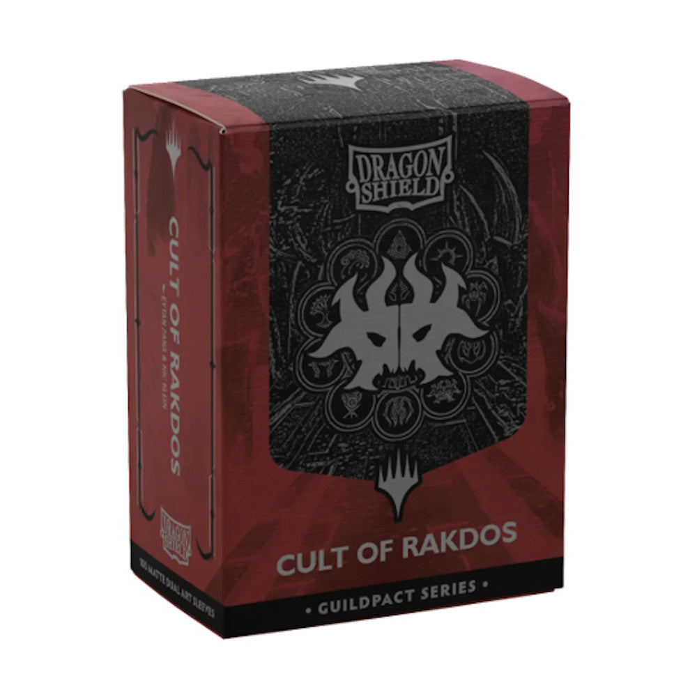 Dragon Shield: Dual Matte Sleeves - MTG Guildpact Cult Of Rakdos