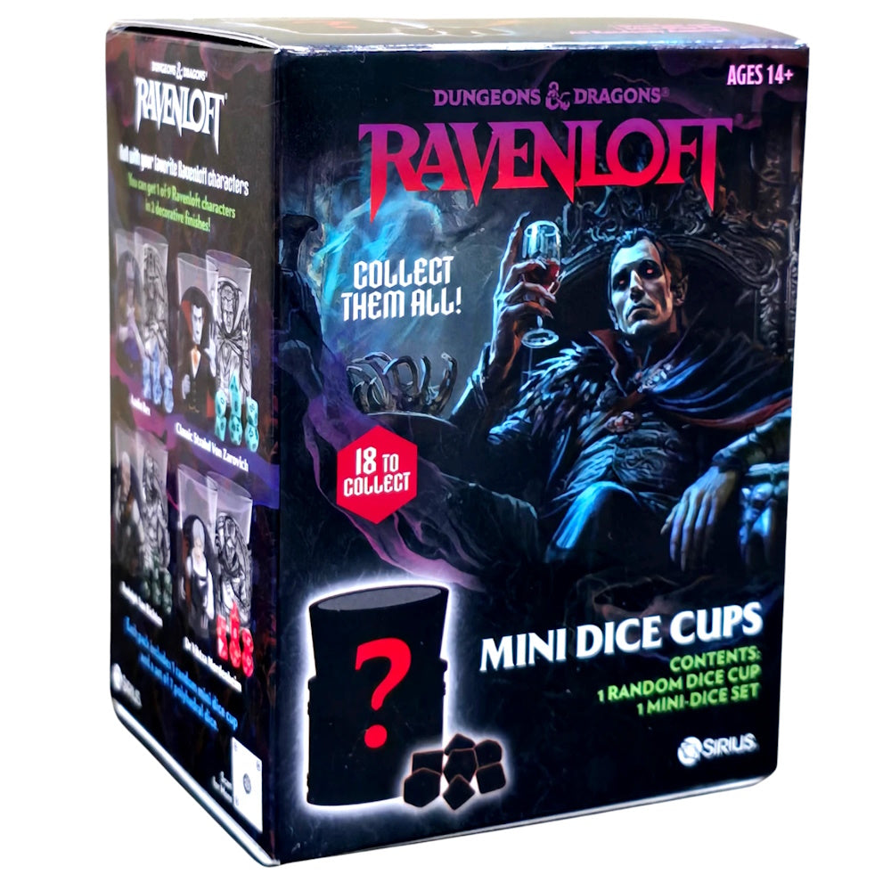 D&D Mini Dice Cups: Ravenloft (+ Mini Dice)