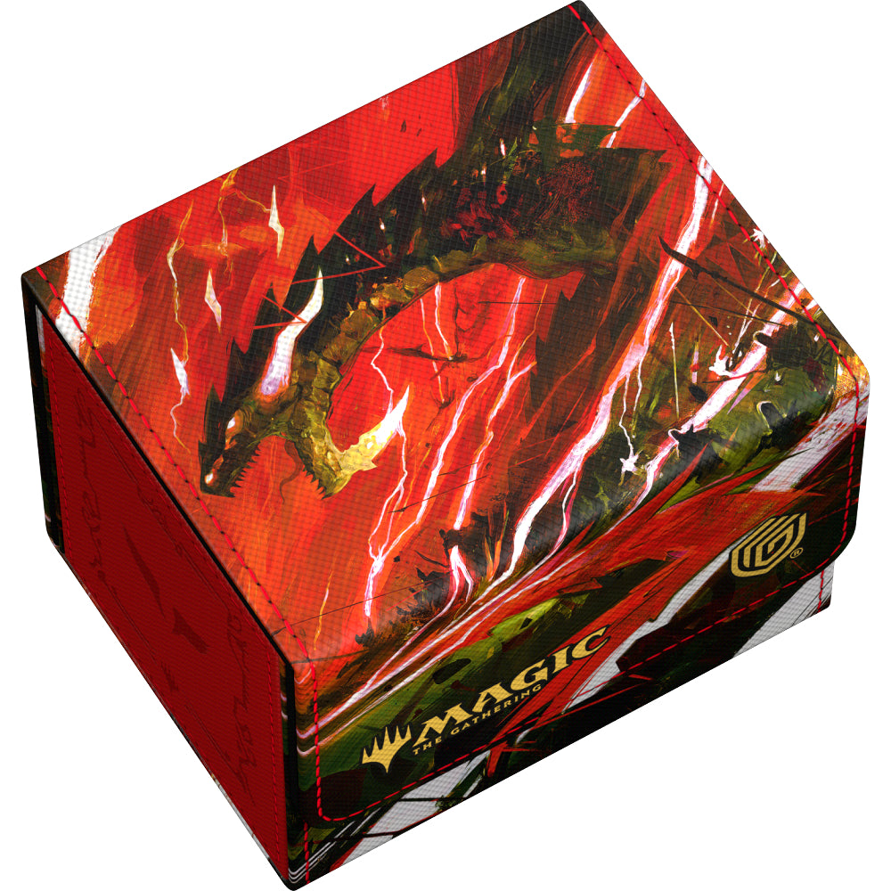 MTG Deck Box: Tarkir Dragonstorm Sidewinder - Ruinous Ultimatum (Holds 100+ / Ultimate Guard)