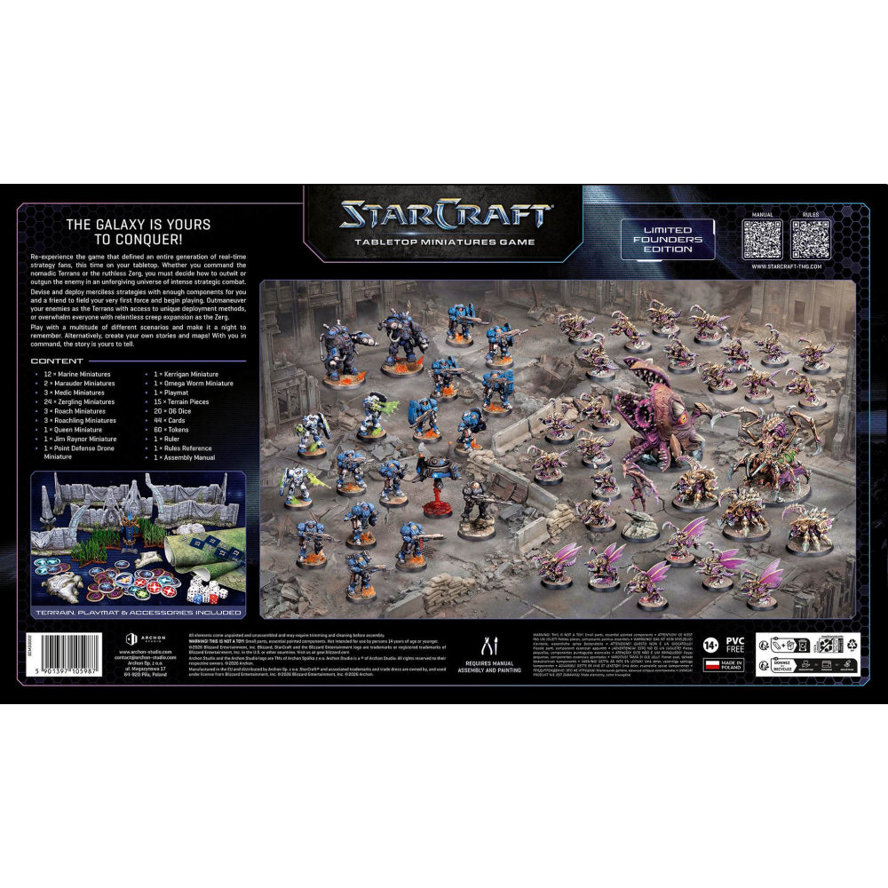 StarCraft: Two Player Starter Set - Zerg Vs. Terran (Founders Edition)