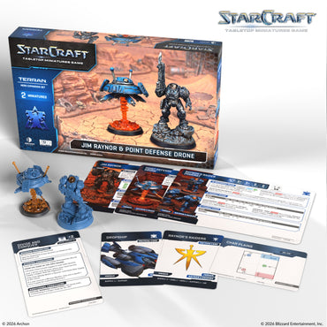 StarCraft: Terran Hero Expansion - Jim Raynor & Point Defense Drone