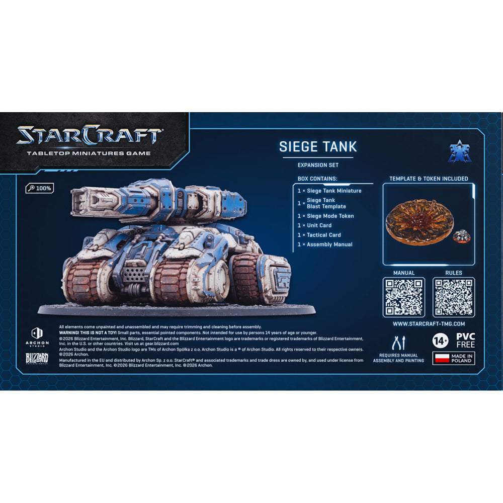 (PREORDER) StarCraft: Terran - Siege Tank