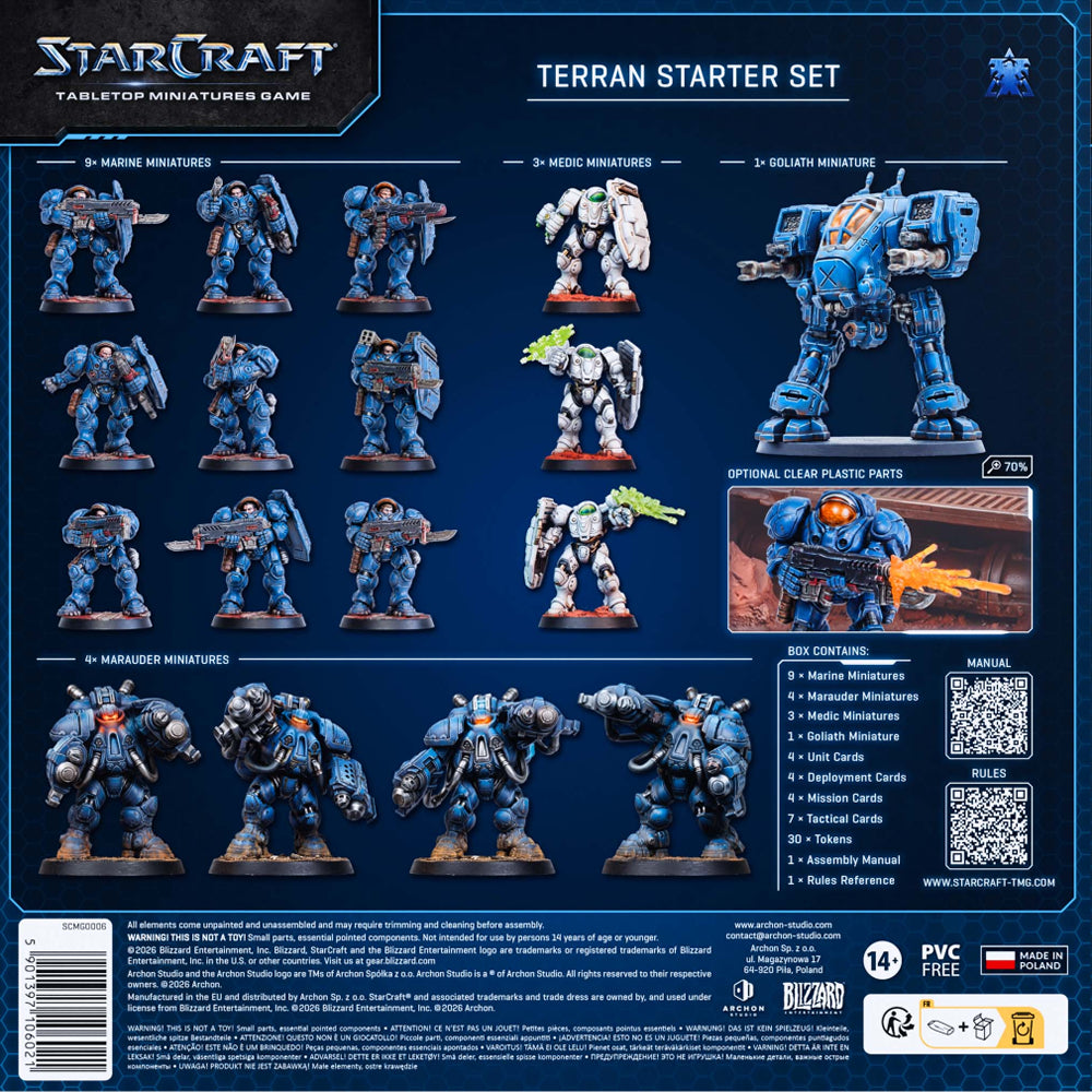 (PREORDER) StarCraft: Starter Set - Terran