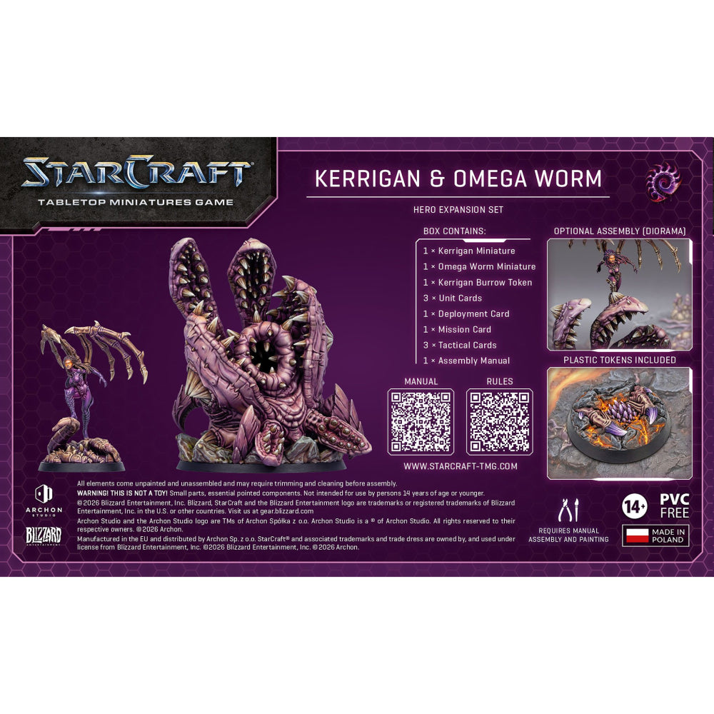 StarCraft: Zerg Hero Expansion - Kerrigan & Omega Worm
