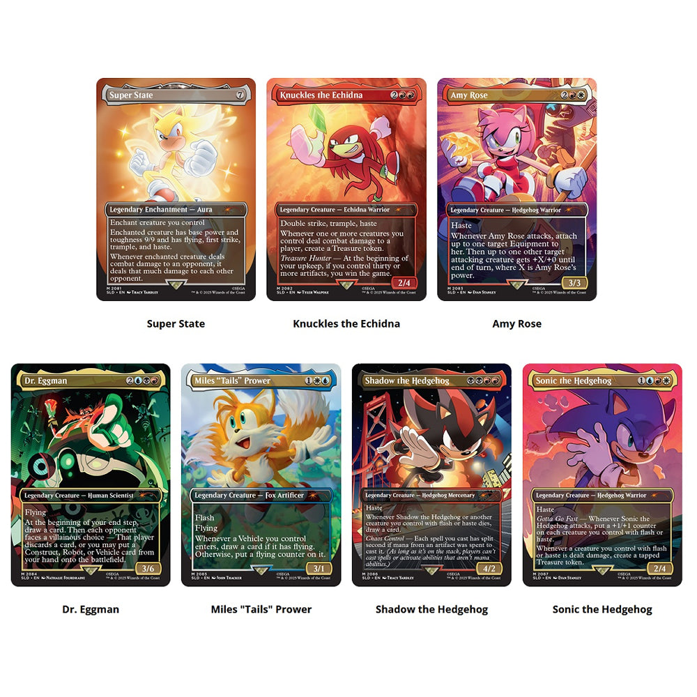 MTG: Secret Lair x Sonic the Hedgehog - Friends & Foes