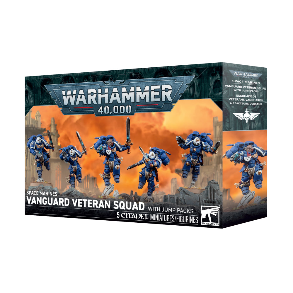 (PREORDER) Space Marines: Vanguard Veteran Squad with Jump Packs