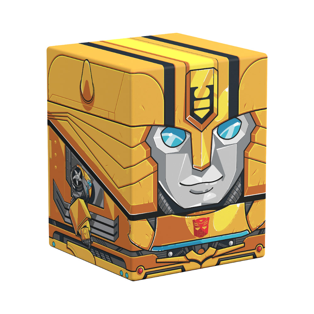 Squaroes Deck Box: Transformers - Bumblebee (Holds 100)