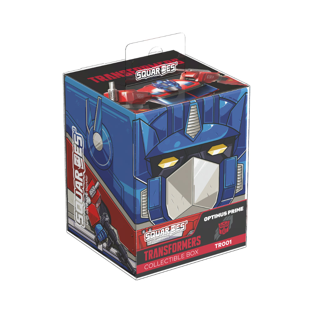 Squaroes Deck Box: Transformers - Optimus Prime (Holds 100)
