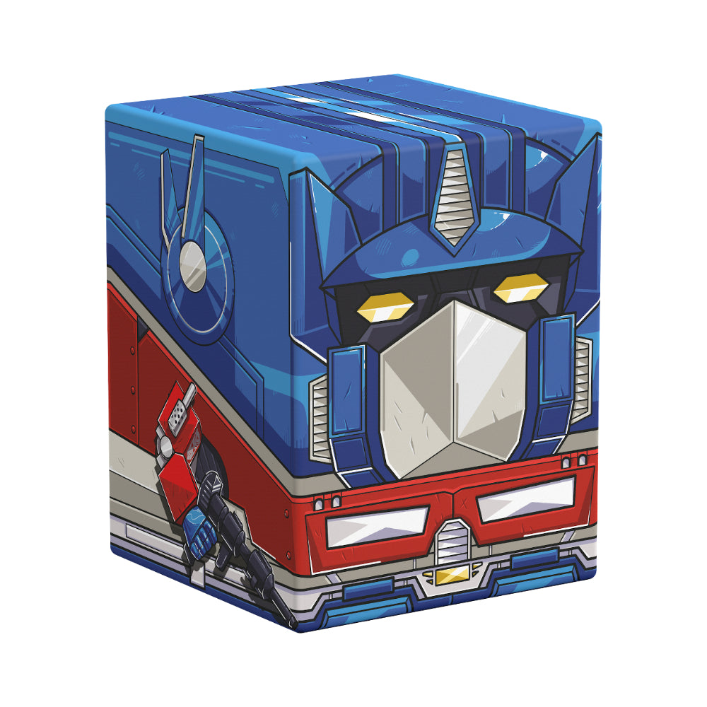 Squaroes Deck Box: Transformers - Optimus Prime (Holds 100)