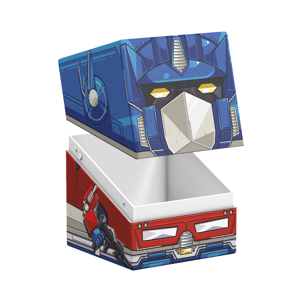 Squaroes Deck Box: Transformers - Optimus Prime (Holds 100)