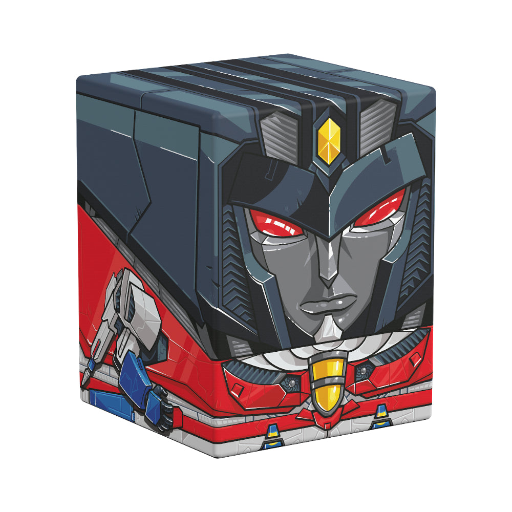 Squaroes Deck Box: Transformers - Starscream (Holds 100)