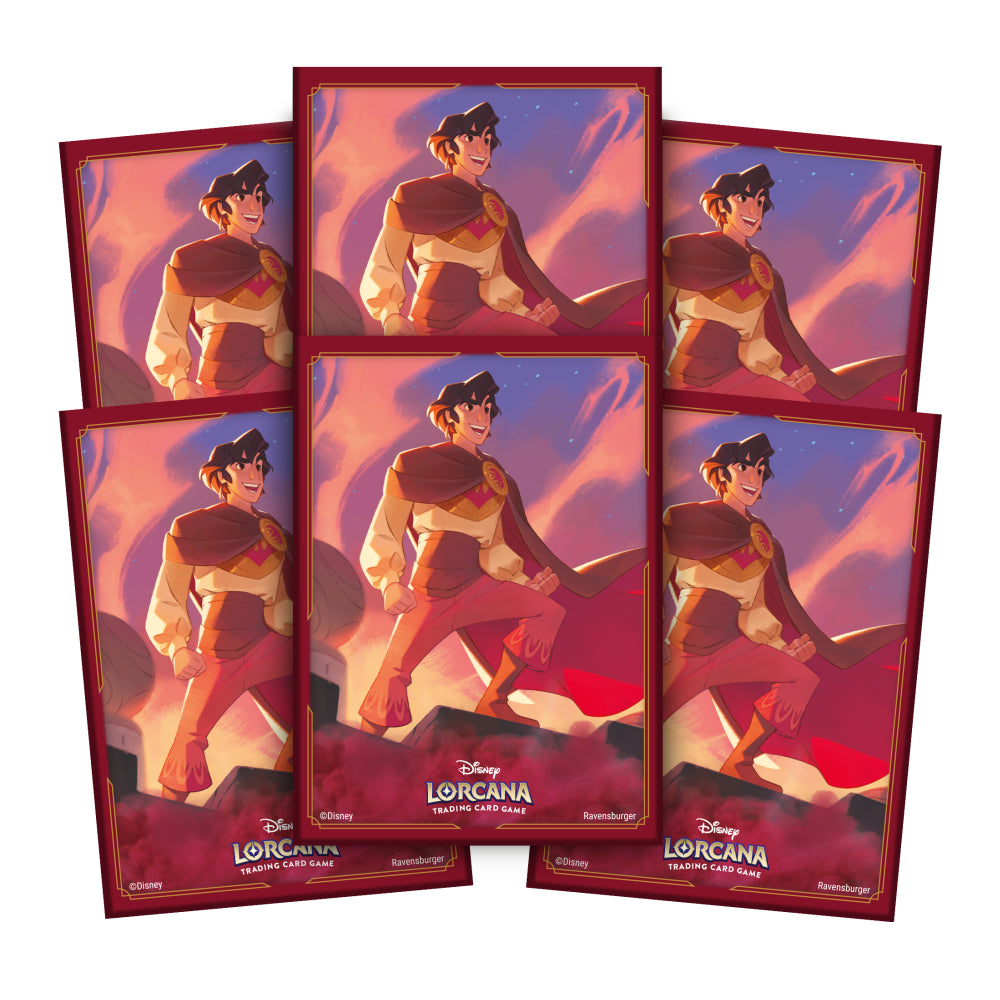 (IN-STORE ONLY) Lorcana: Shimmering Skies Sleeves - Aladdin