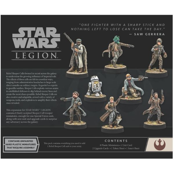 Star Wars Legion: Rebel Alliance: Rebel Sleeper Cell Unit