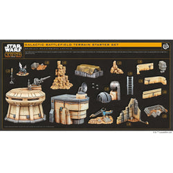Star Wars Legion: Starter Set - Galactic Battlefield Terrain