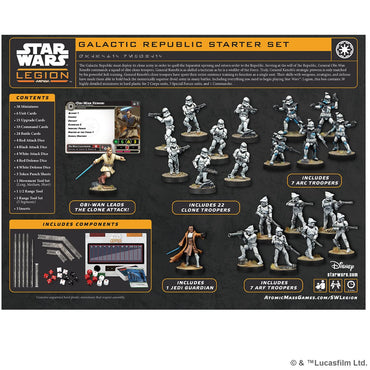 Star Wars Legion: Starter Set - Galactic Republic