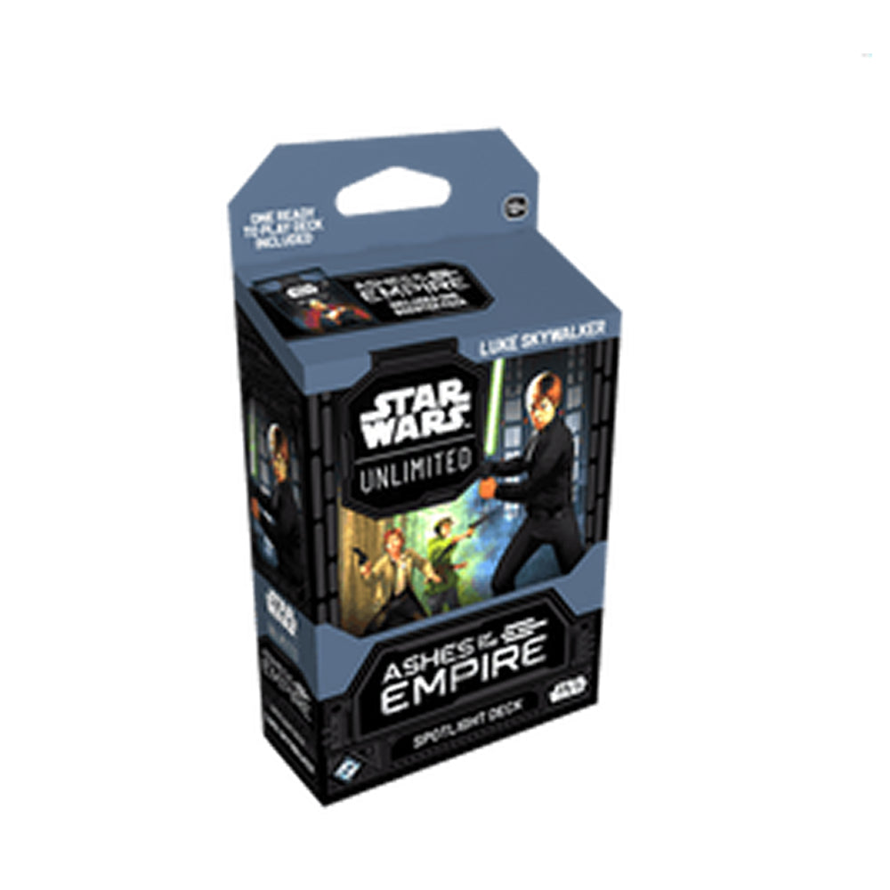 Star Wars Unlimited: Ashes of the Empire Spotlight Deck - Luke Skywalker
