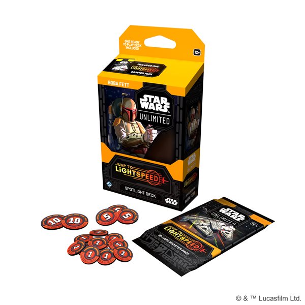 Star Wars Unlimited: Jump to Lightspeed Spotlight Deck - Boba Fett