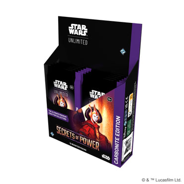 Star Wars Unlimited: Secrets of Power Carbonite Edition Booster Box