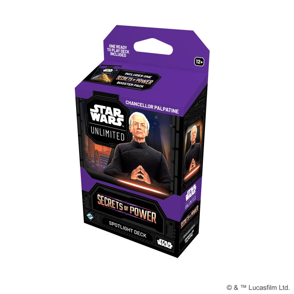 Star Wars Unlimited: Secrets of Power Spotlight Deck - Chancellor Palpatine