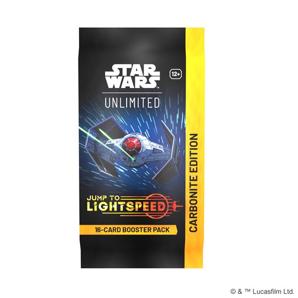 Star Wars Unlimited: Jump to Lightspeed Carbonite Edition Booster Pack
