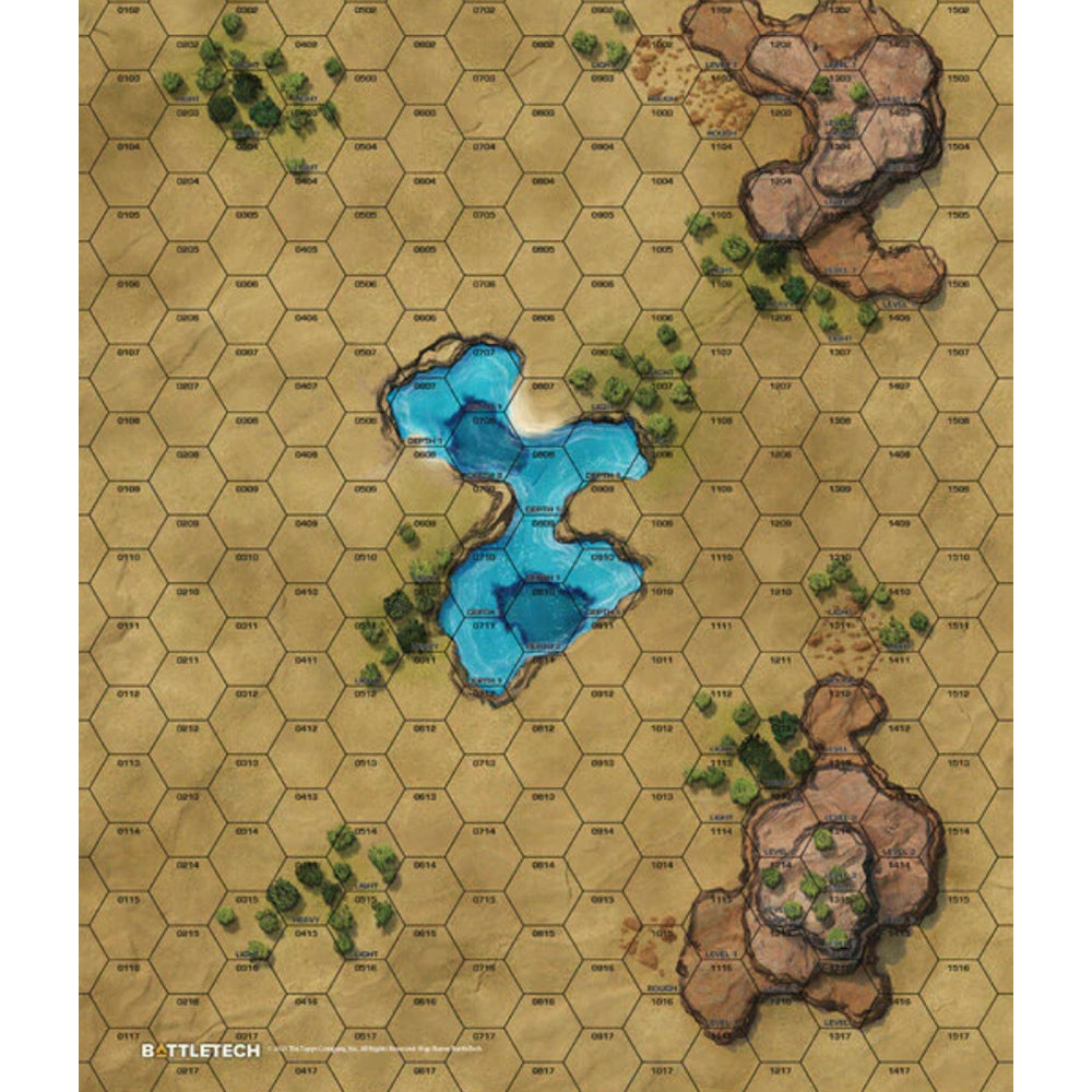 Battletech: Map Pack - Savannah