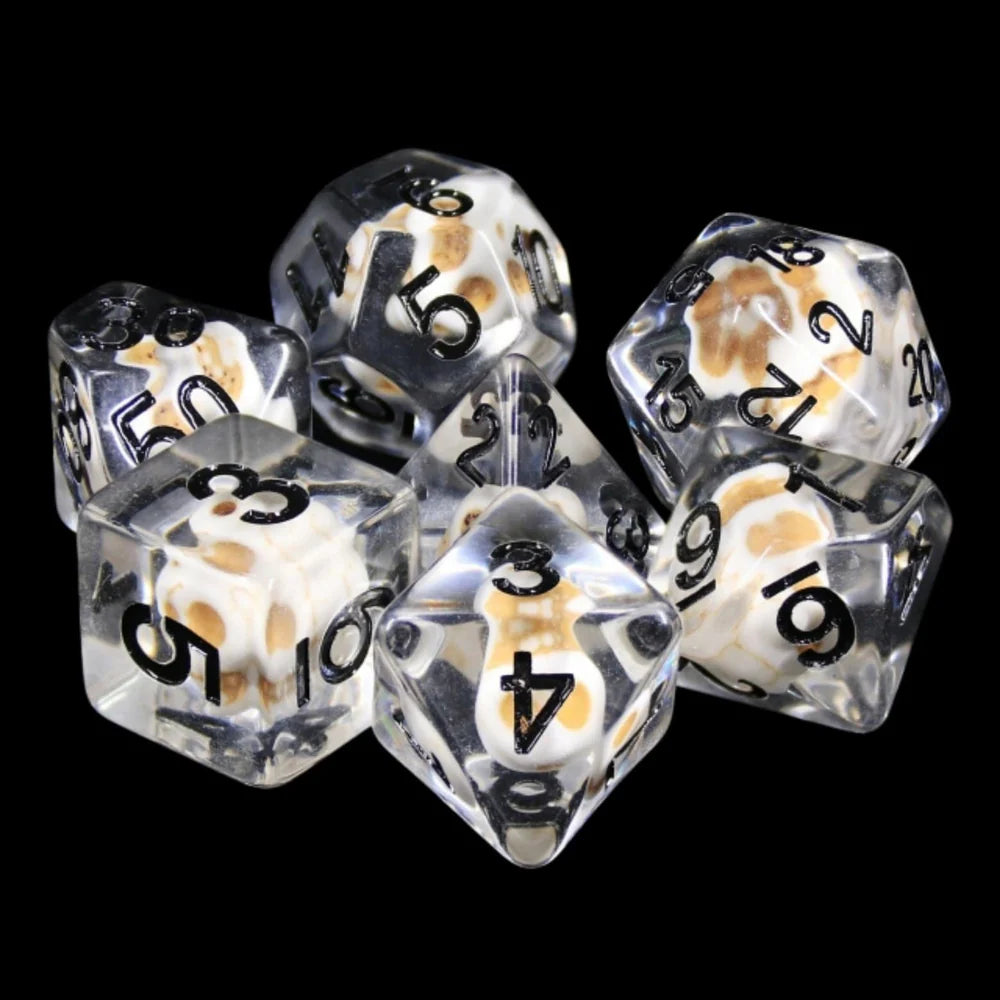 RPG Dice: Stone Skull (Foam Brain)