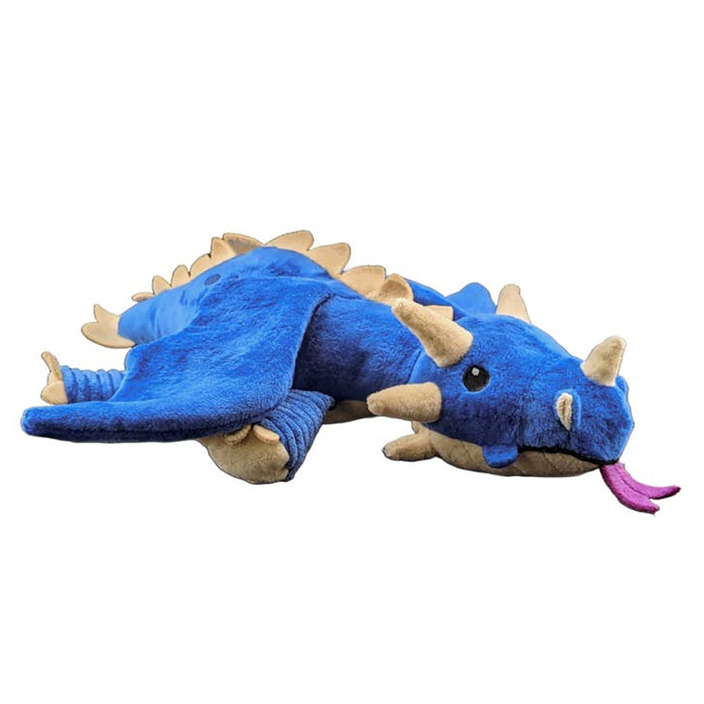 Pawlymorph: Sparkbolt - Blue Dragon Wyrmling Plush Pet Toy