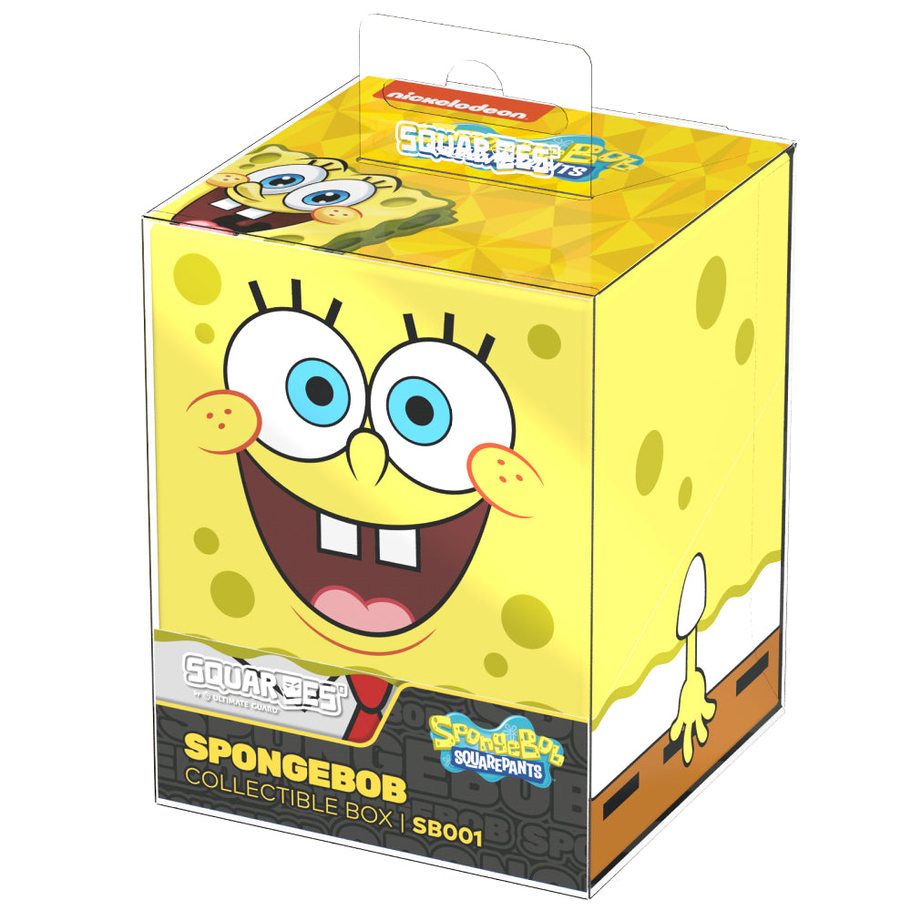 Squaroes Deck Box: Spongebob Squarepants - Spongebob (Holds 100)