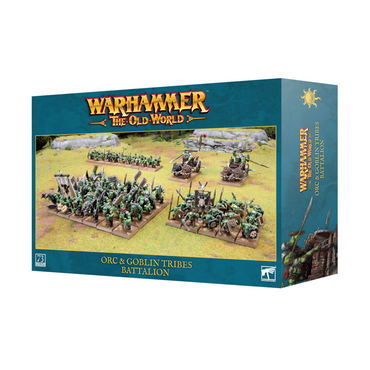 (PREORDER) Warhammer: The Old World - Orc & Goblin Tribes Battalion