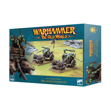 (PREORDER) Orc & Goblin Tribes: Orc Boar Chariots