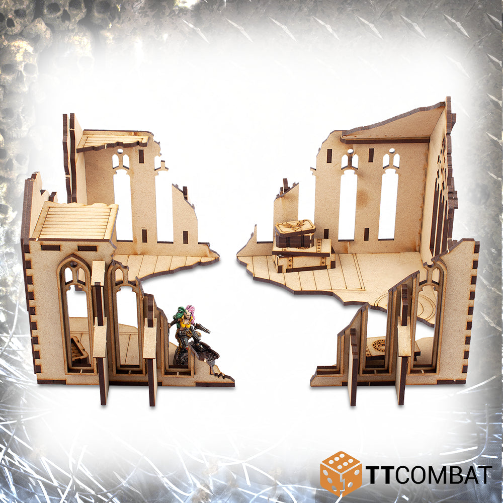 TTCombat: Sci-Fi Gothic - Gothic Chapel Corner Ruins