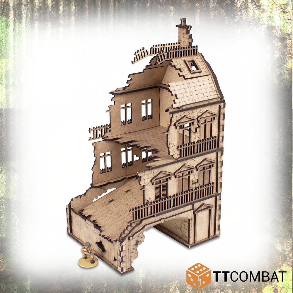 TTCombat: World at War - City Rowhouse Arch Destroyed