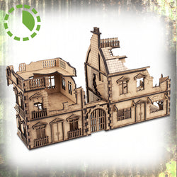 TTCombat: World at War - City Rowhouse Cafe & Terrace Destroyed