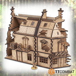 TTCombat: World at War - 2 Storey Rowhouse & Corner Shop Destroyed